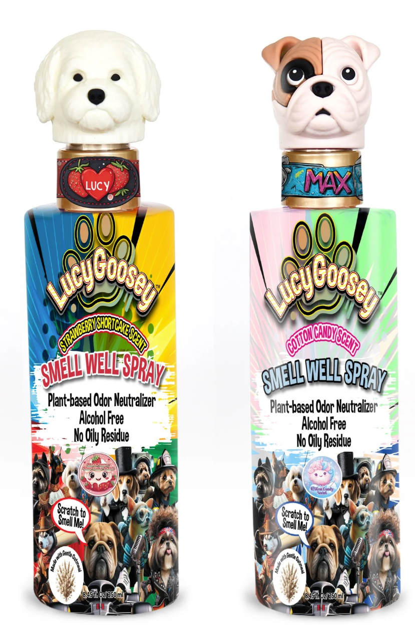 Lucy Goosey Smell Well Spray 2-Pack Strawberry Shortcake & Cotton Candy