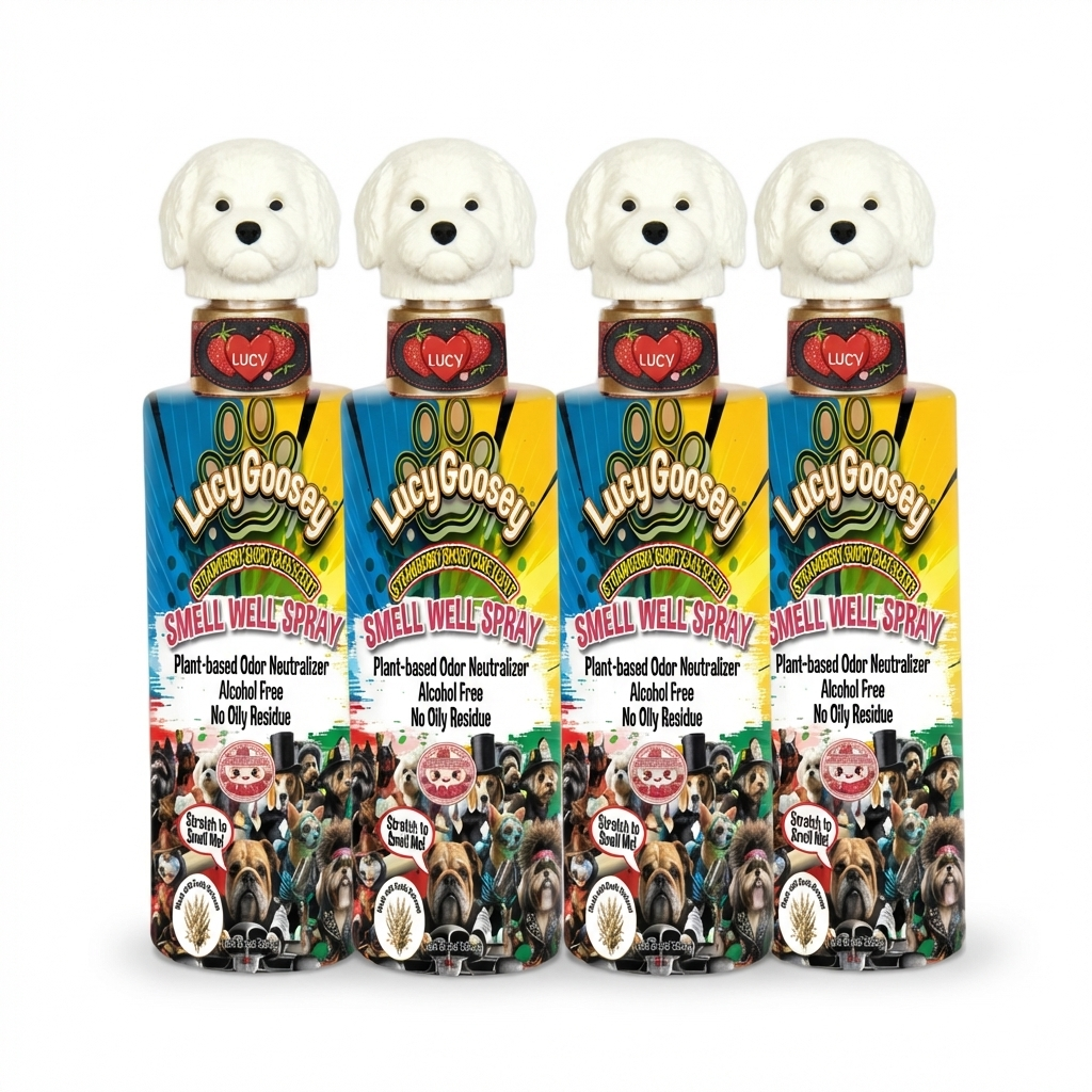 Lucy Goosey Smell Well Spray 4-Pack Wholesale