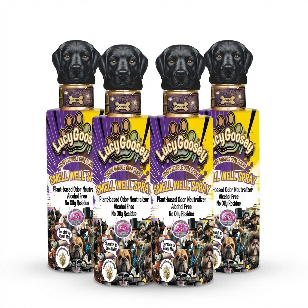 Lucy Goosey Smell Well Spray 4-Pack Wholesale