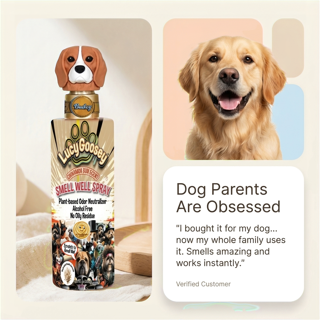 Lucy Goosey Smell Well Spray - Grape Bubble Gum