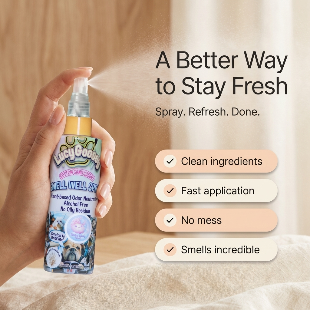 Lucy Goosey Smell Well Spray - Grape Bubble Gum